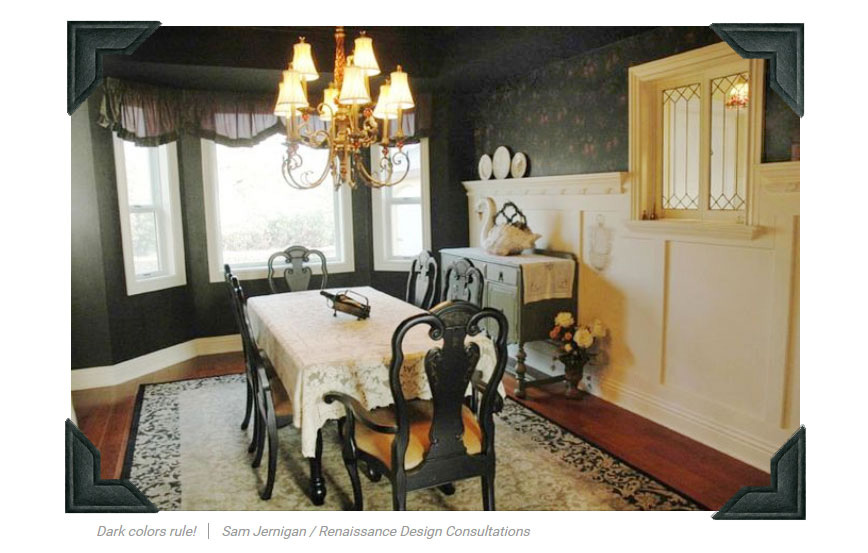 My-DR-on-Realtor WITH TABS Sam Jernigan's own formal dining room in feature article on Realtor.com