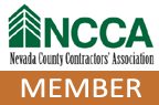 proud member of Nevada County Contractors Assoc NCCA
